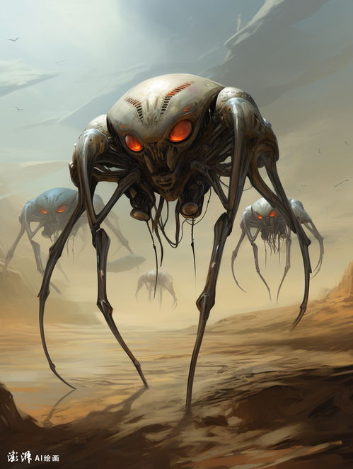 AI繪畫(huà) AI腦洞下的外星生物，超乎你的想象嗎？