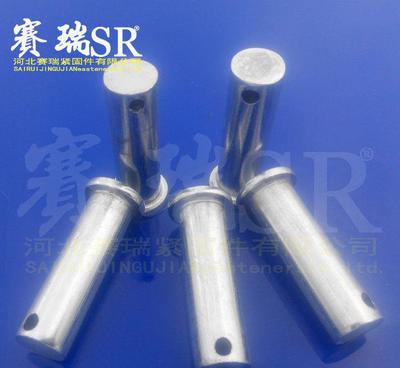 銷軸國標(biāo)GB882高強(qiáng)度銷軸工廠直營帶孔異型平頭圓柱頭加工定